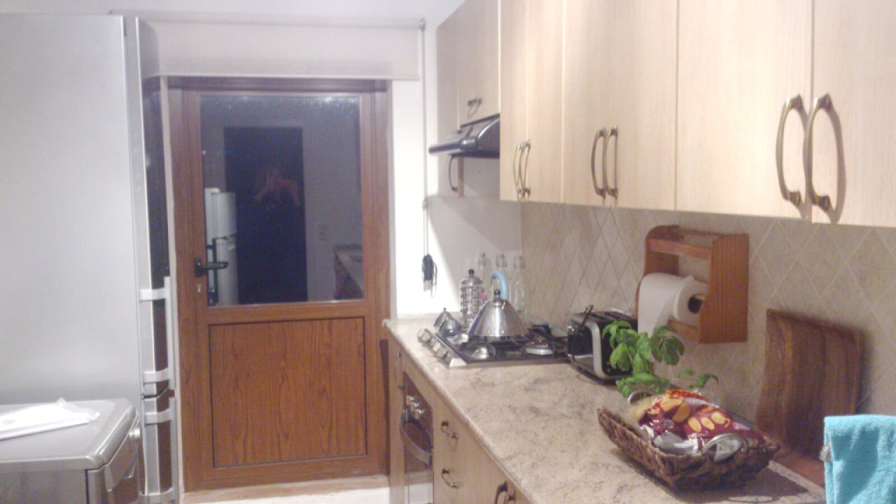 Chale a nivel del suelo con piscina, calefacción y vistas al mar cerca de Son Carrió -- CH 63