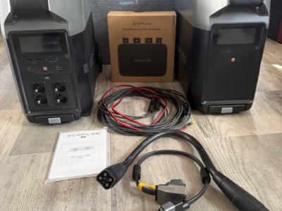 Ecoflow Delta Pro + Zusatzakku & Powerstream 7.400 Wh Balkonkraftwerk Solaranlage PV Anlag