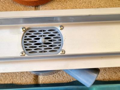 Stainless steel shower channel 60cm, new