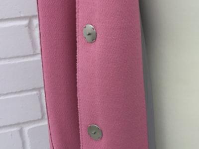 Edler Mantel von LAUREL, Gr.36, Rosa/Grau NEU!