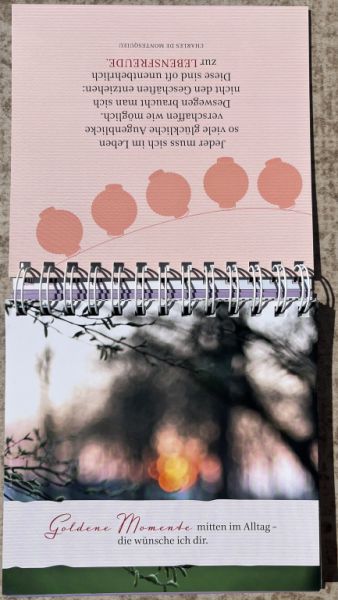 Un despliegue en espiral que trae buenos deseos todos los días