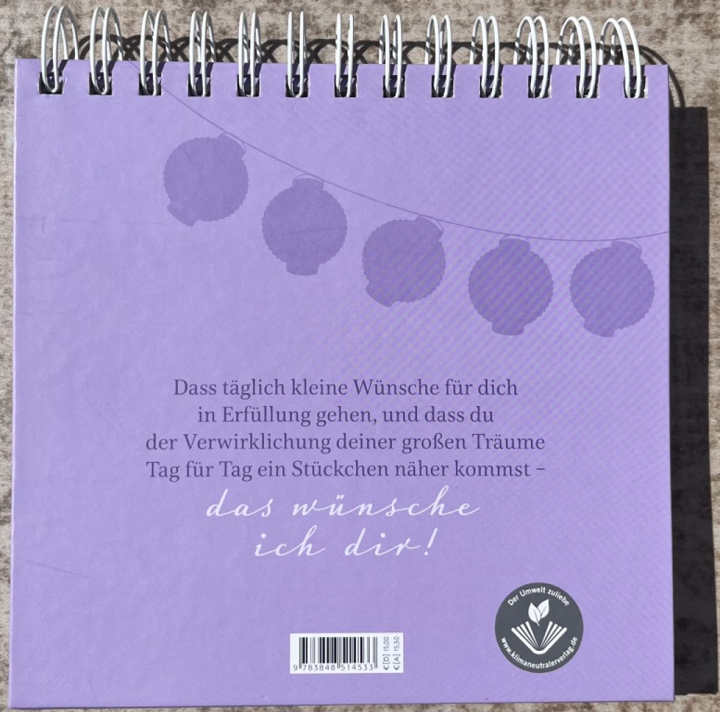 Un despliegue en espiral que trae buenos deseos todos los días