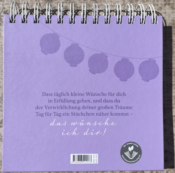 Un despliegue en espiral que trae buenos deseos todos los días