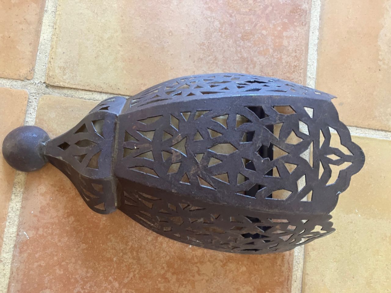 Eine marokkanische Lampe