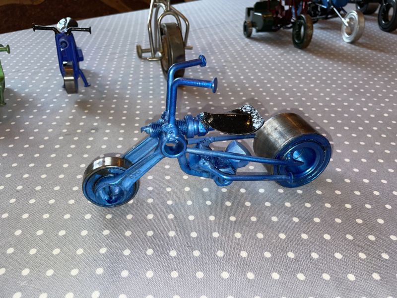 Unique Handmade Motorcycles – Handcrafted Metal Sculptures