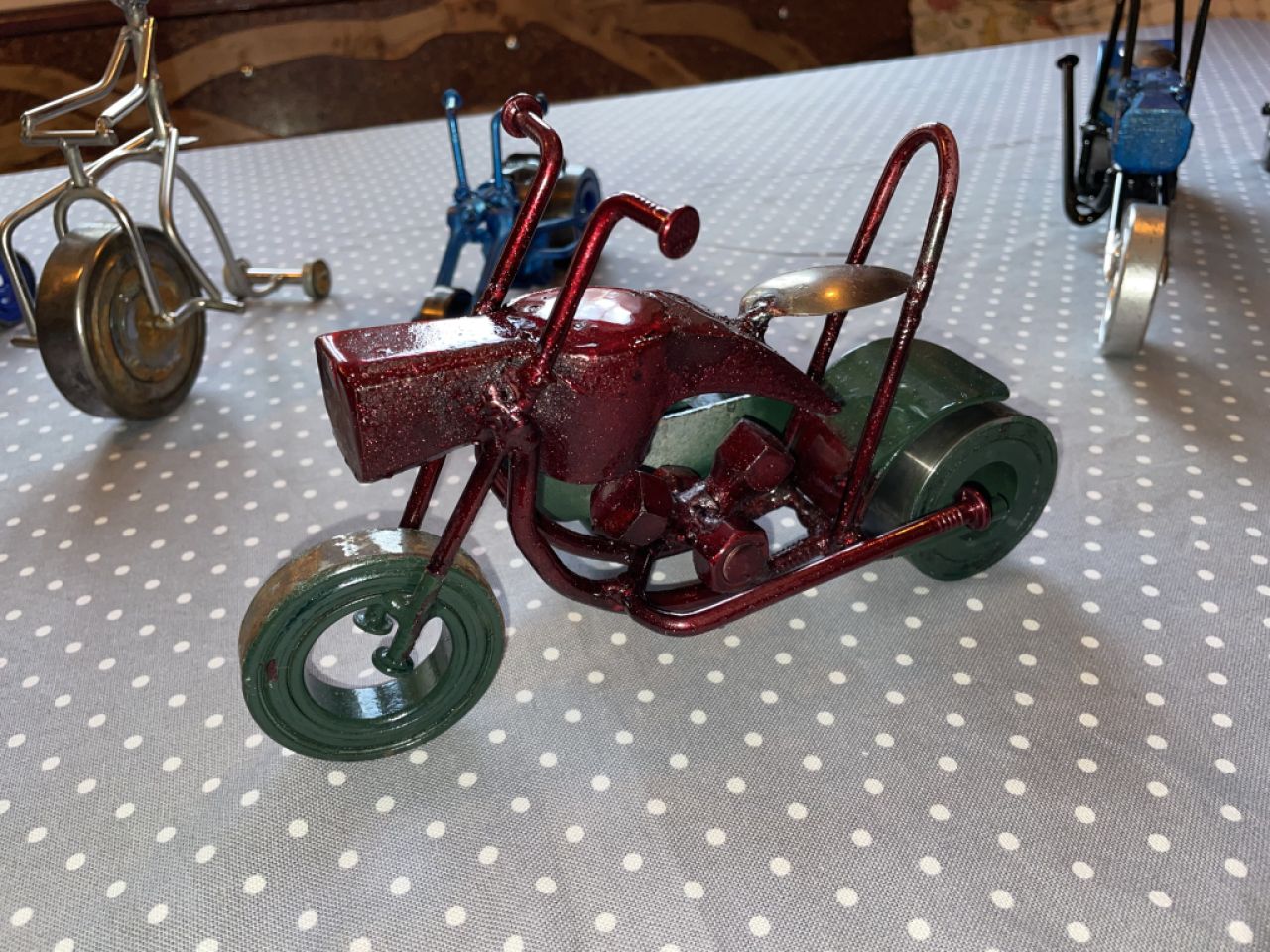 Unique Handmade Motorcycles – Handcrafted Metal Sculptures