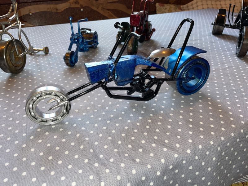 Unique Handmade Motorcycles – Handcrafted Metal Sculptures