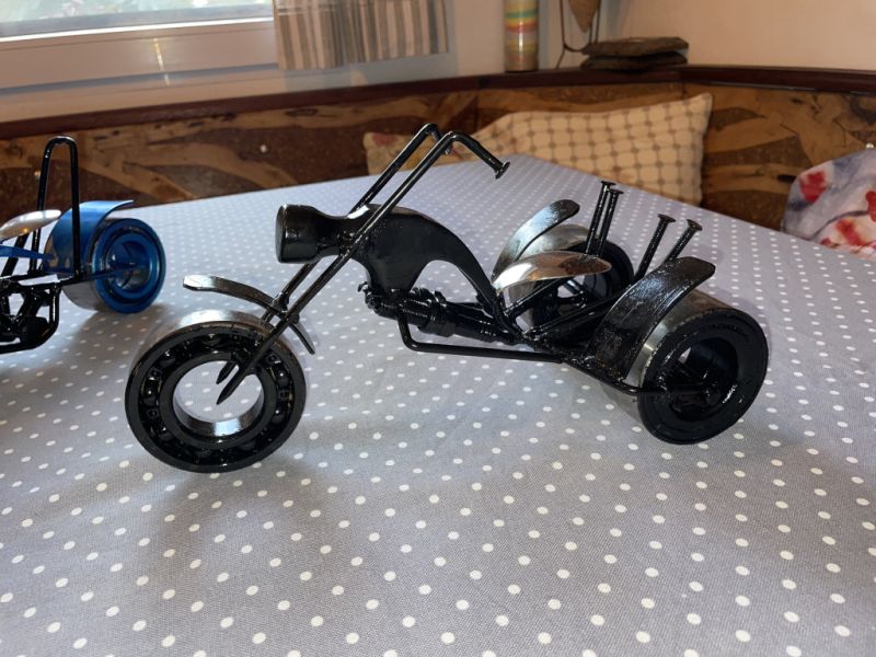 Unique Handmade Motorcycles – Handcrafted Metal Sculptures