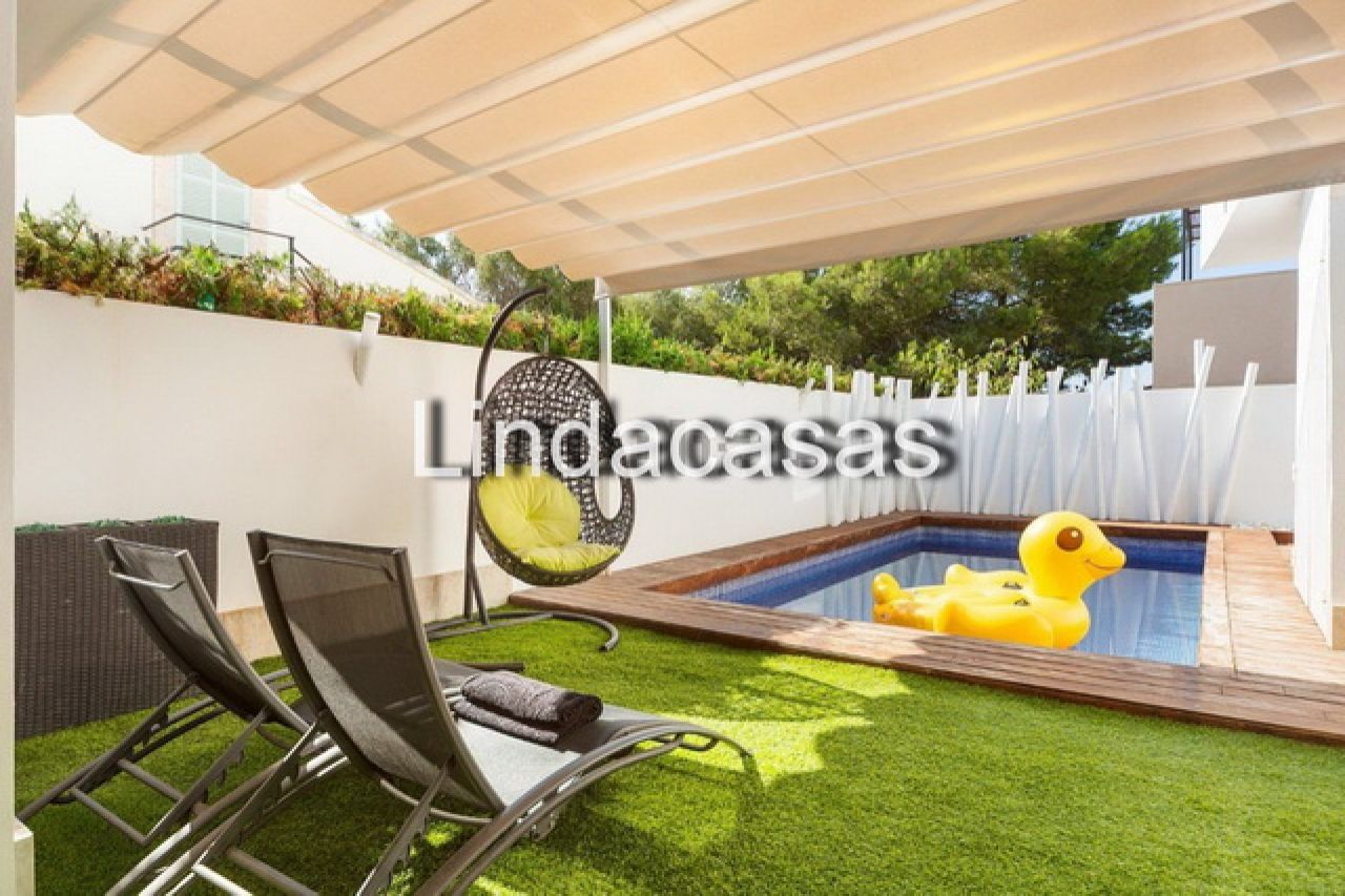 Elegante chalet con garaje y piscina en una zona tranquila de Sa Ràpita --- CH 07 VK