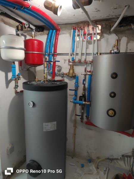 Servicio de electricidad, fontanería