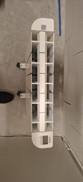 Radiador eléctrico de aceite HJM 750W – móvil con ruedas – totalmente funcional