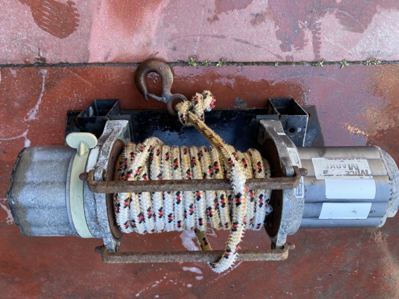 Cabestante electrico Para vehiculo 4x4 Remolque et