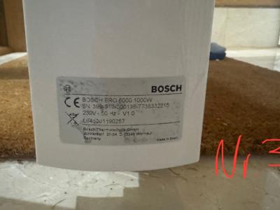 Calefactores eléctricos de Bosch y equation