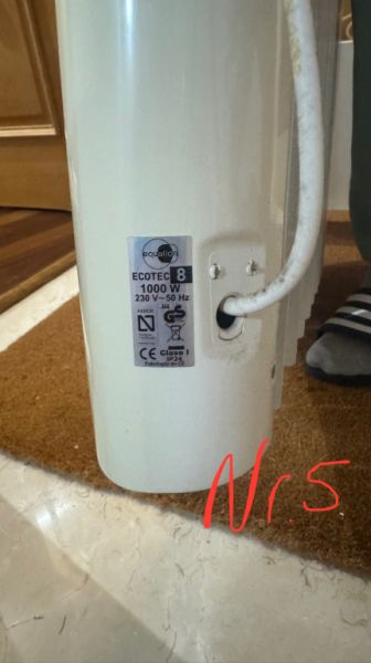 Calefactores eléctricos de Bosch y equation