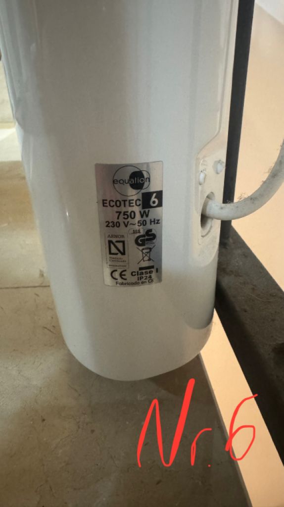 Calefactores eléctricos de Bosch y equation