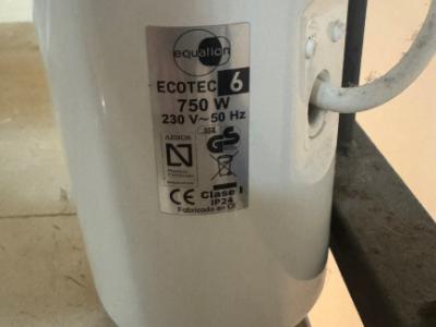 Calefactores eléctricos de Bosch y equation