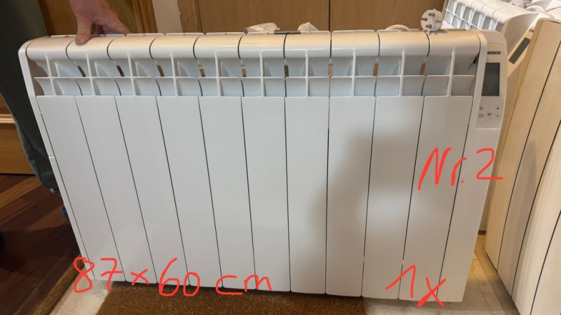 Calefactores eléctricos de Bosch y equation