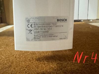 Calefactores eléctricos de Bosch y equation