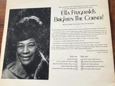 Ella Fitzgerald Schallplatte