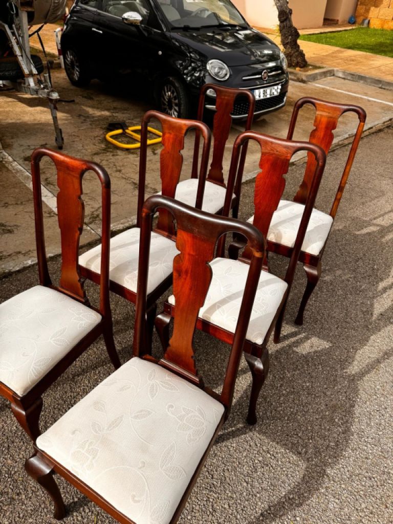 English Chippendale chair, 20th century