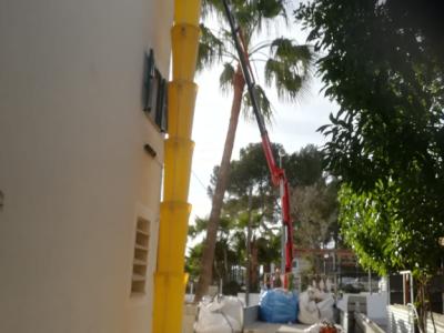 Entleerung, Demontage und Abbruch. Leerung, Räumung und Abbruch.