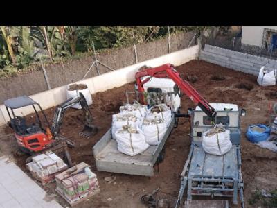 Entleerung, Demontage und Abbruch. Leerung, Räumung und Abbruch.