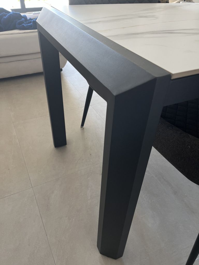 Esstisch Marmorfliesenplatte