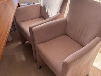 Esstisch mit 4 Sesseln (mit Rollen) — Camp de Mar, Mallorca — Nur Abholung