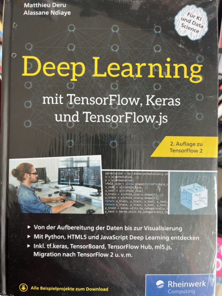 Fachbuch Deep Learning mit TensorFlow, Keras und TensorFlow.js 2. Auflage