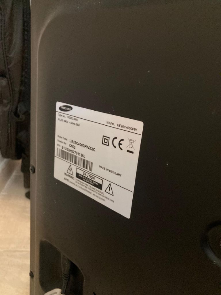 Pantalla de televisión