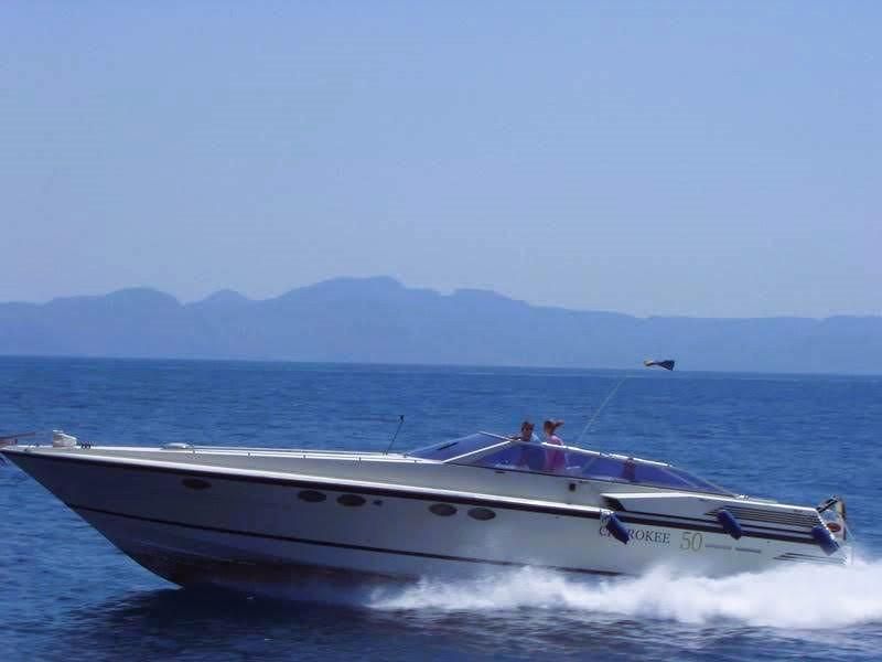 Ferretti Cherokee 50 open Motoryacht Offshoreboot  Boot  Liegeplatz übernahme möglich