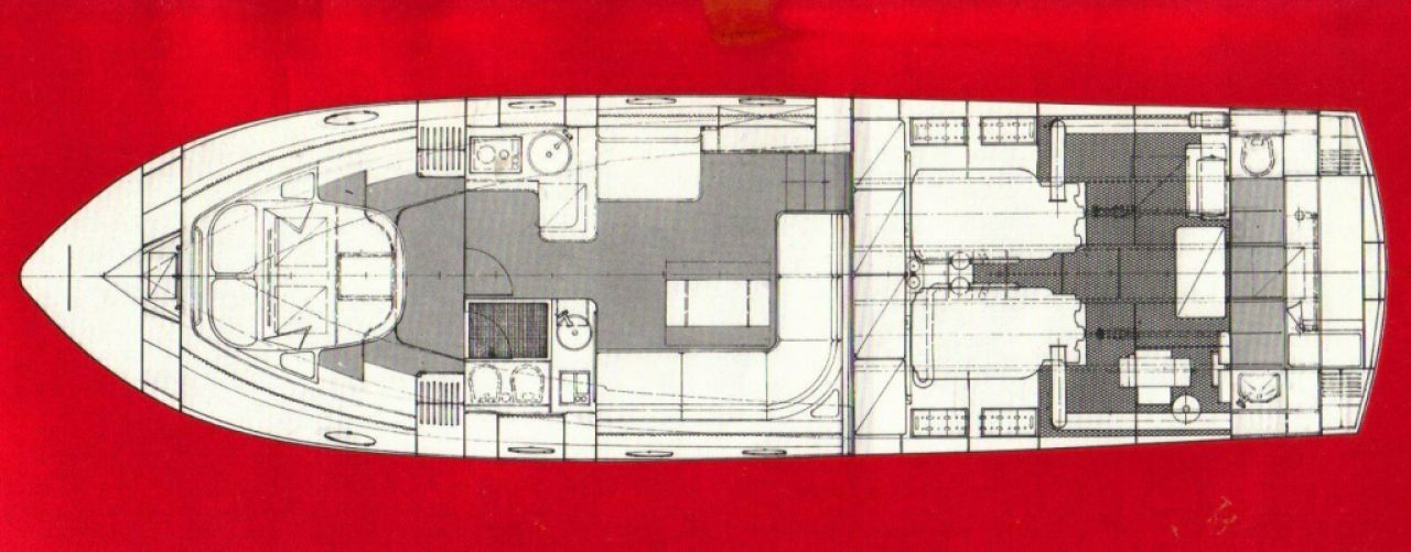 Ferretti Cherokee 50 open Motoryacht Offshoreboot  Boot  Liegeplatz übernahme möglich