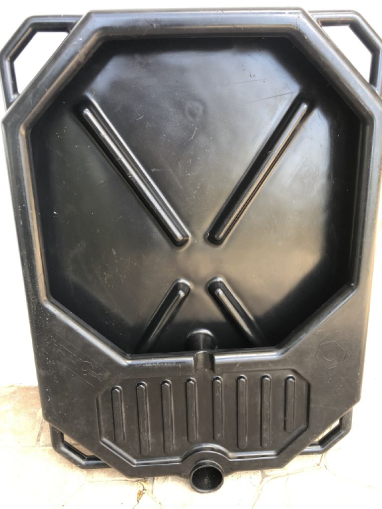 Bandeja de goteo Förch de 55 litros, extra plana, 11cm 1030x724mm, resistente a los ácidos