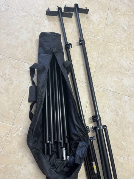 Foto/ Video Hintergrundständer mit Stativ & Tasche