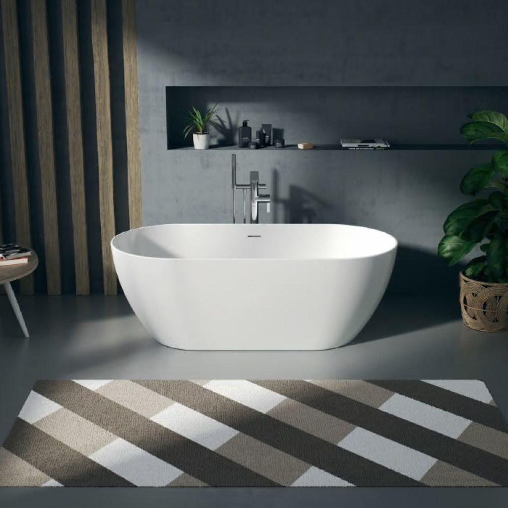 Bañera de diseño exenta Duravit DuraKanto – NUEVA y sin usar - 995 € en lugar de 1.840 €!