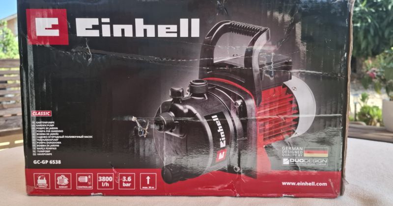 Garten-Wasserpumpe neu