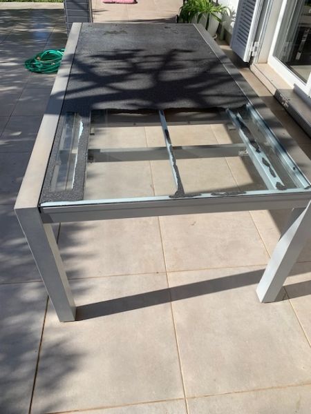 Gartentisch 2,20m ausziehbar auf 3,40m länge