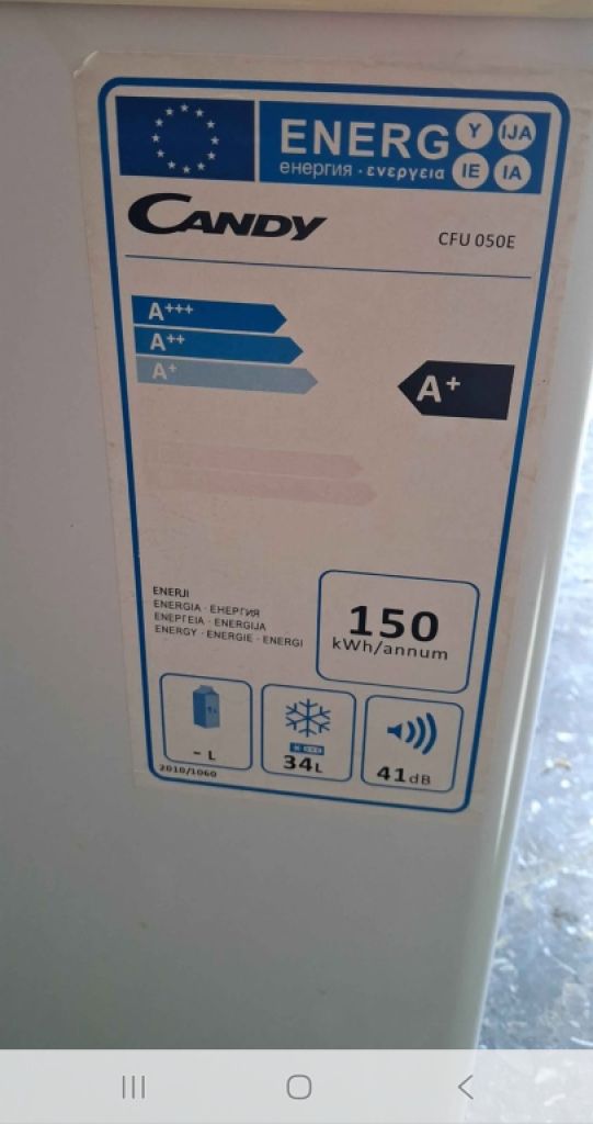 Caramelos de congelador 34l