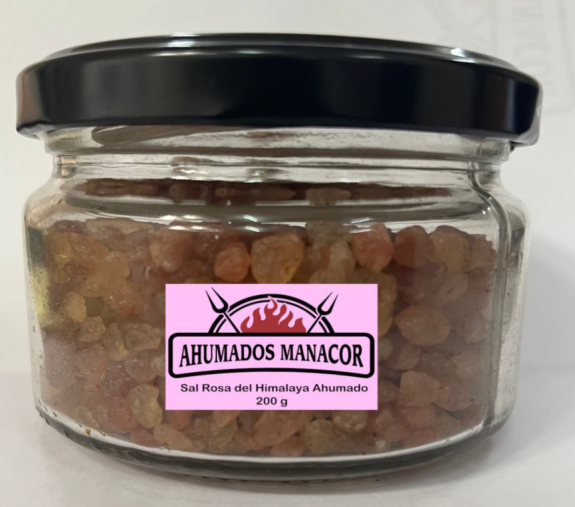 sal del Himalaya rosa ahumada 200 g