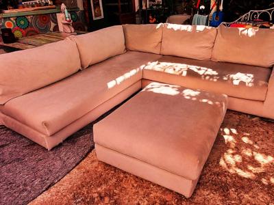 Gigantic L-shaped sofa