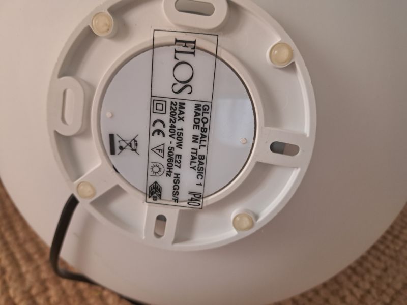 Lámpara bola de vidrio FLOS