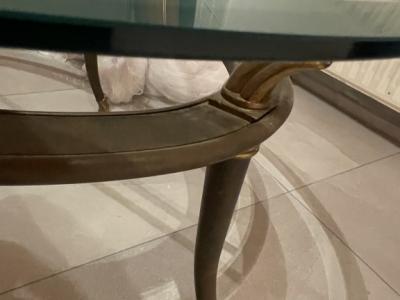 Mesa de cristal salón