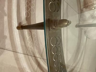 Mesa de cristal salón