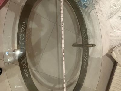 Mesa de cristal salón