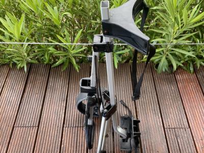 Golf Mallorca: Ziehtrolley Klapptrolley Trolley klappbar Alu