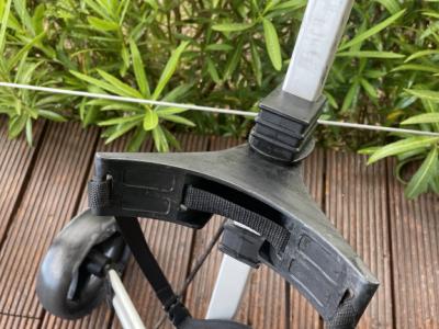 Golf Mallorca: Ziehtrolley Klapptrolley Trolley klappbar Alu