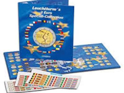 Große Euromünzsammlung in 4 Alben – 228 Münzen – Sammler