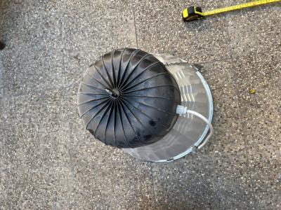 Lámpara industrial grande, lámpara de techo