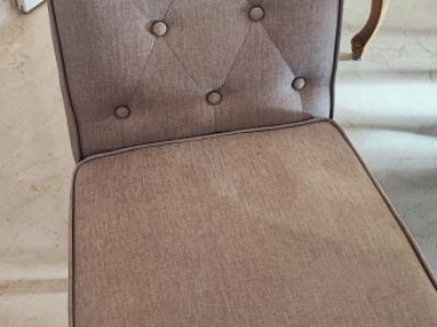 Großer Esstisch in Handarbeit gefertigt/echtes Holz inkl. 6x Riviera Maison Esstühle