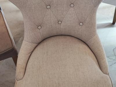 Großer Esstisch in Handarbeit gefertigt/echtes Holz inkl. 6x Riviera Maison Esstühle